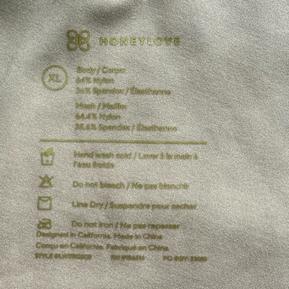 HONEYLOVE CrossOver V-Neck Bra in Fig Size XL - Picture 11 of 11